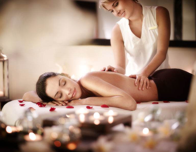 Massage au spa du PALM Hotel