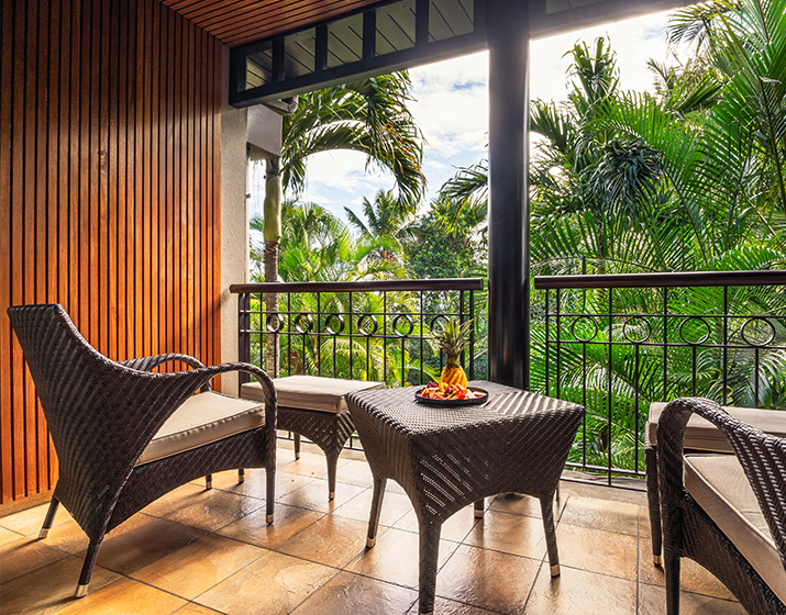 Terrasse de la chambre Supérieure